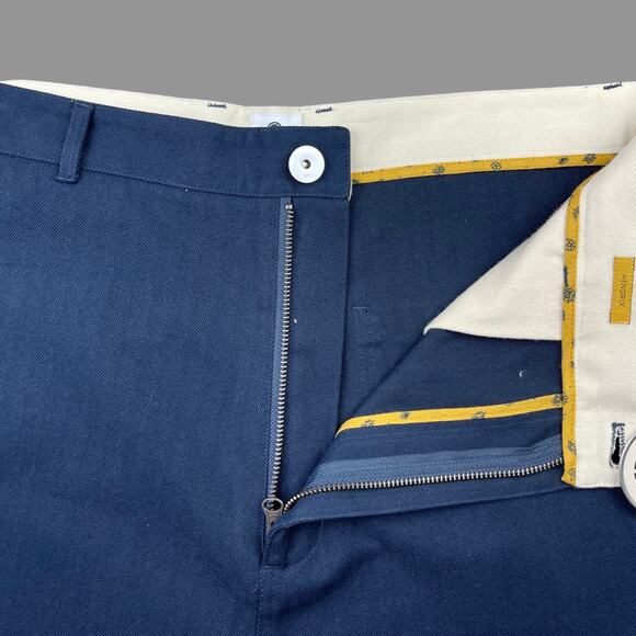 Parallel X League Hendrix Navy High Waisted Pant NWT Size 34 - Picture 2 of 8